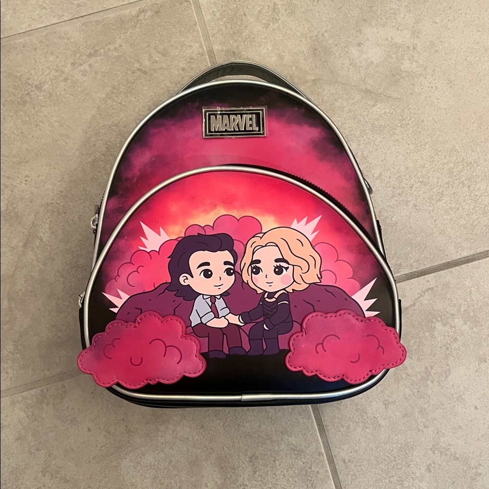 Disney Marvel Loki and Sylvie marvel backpack loungefly style